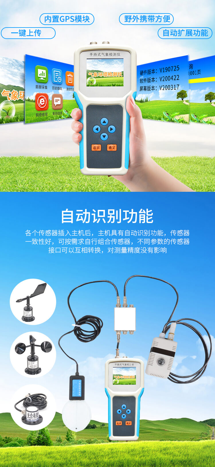便攜式氣象站