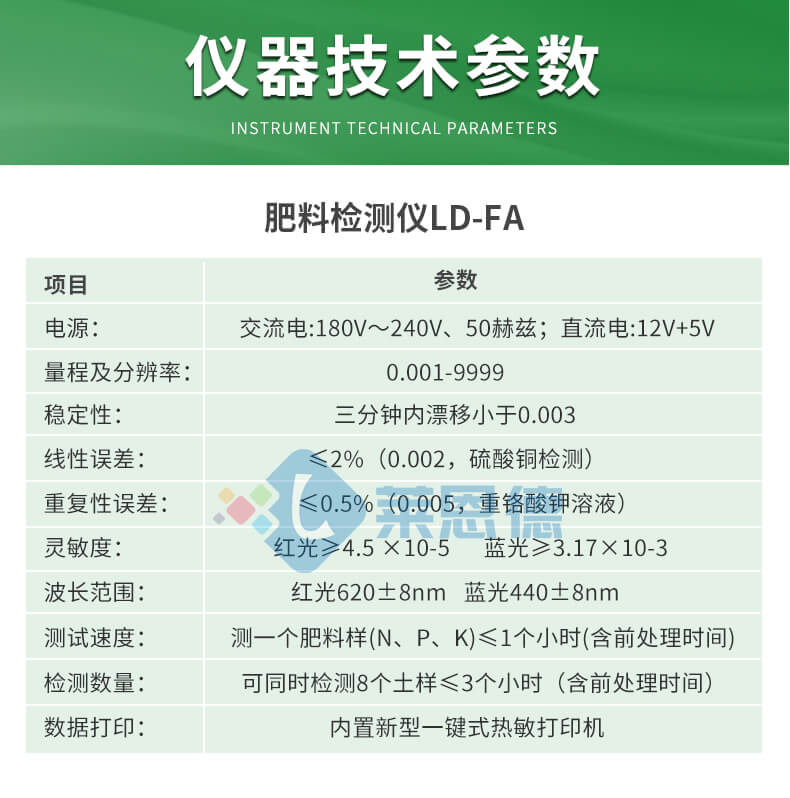 化肥成分檢測(cè)儀